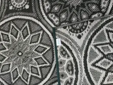 Blommie’s Lifestyle Buitenkleed 180x120cm Model C - Zwart