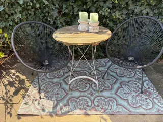Blommie’s Lifestyle Buitenkleed 180x120cm Model D - Mintgroen - afbeelding 2
