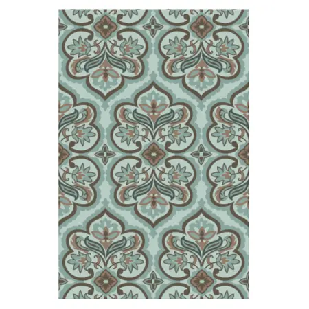Buitenkleed 180x120cm D Mint Groen