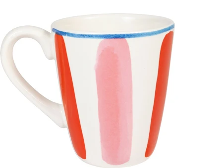 Blond Amsterdam: Beker 0,35L Everyday Stripes Pink Red - afbeelding 3