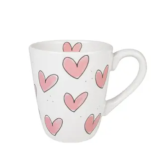 Blond Amsterdam: Beker 0,35L Roze hartjes