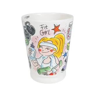 Blond Amsterdam Beker XL 0.5L Fit Girl - afbeelding 6