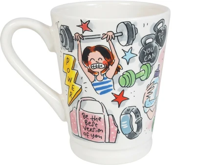 Blond Amsterdam Beker XL 0.5L Fit Girl - afbeelding 5