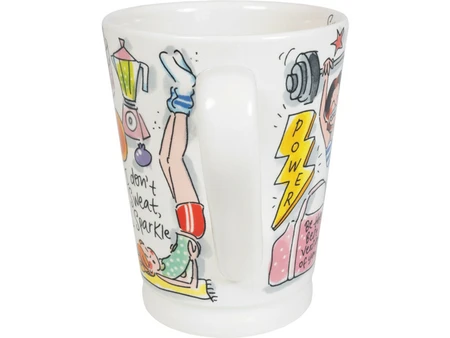 Blond Amsterdam Beker XL 0.5L Fit Girl - afbeelding 6