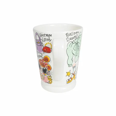 Blond Amsterdam Beker XL 0.5L Mazagran Fashion Girl - afbeelding 4