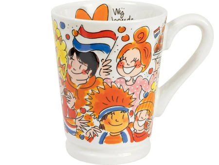 Blond Amsterdam Beker XL 0,5L Wij houden van Oranje - afbeelding 4