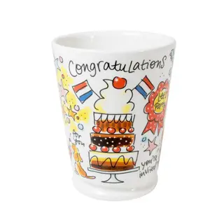 Blond Amsterdam Beker XL Congratulations party