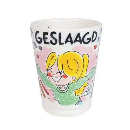 Blond Amsterdam Beker XL Geslaagd - Graduated - 0,5 liter - afbeelding 1
