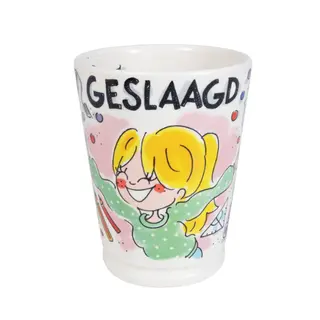Blond Amsterdam Beker XL Geslaagd - Graduated - 0,5 liter - afbeelding 1