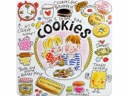 BLOND AMSTERDAM Blik Vierkant Cookies - afbeelding 1