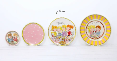 Blond Amsterdam Bord 22cm Stip - afbeelding 3