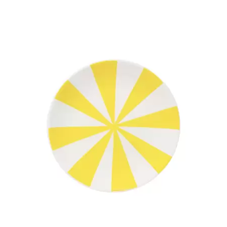 Blond Amsterdam Bord Uni Yellow ∅18cm - Easter
