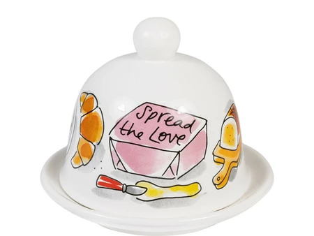 Blond Amsterdam Botervloot Rond 12cm Spread the love - afbeelding 1