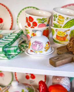 Blond Amsterdam Botervloot Rond 12cm Spread the love - afbeelding 5