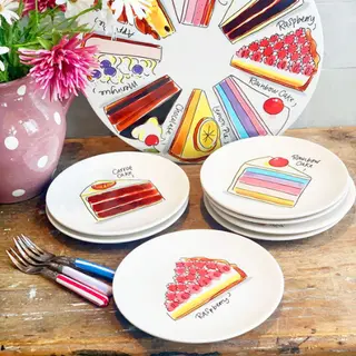 Blond Amsterdam Cake Plate 18cm Carrot Cake - Even Bijkletsen - afbeelding 2