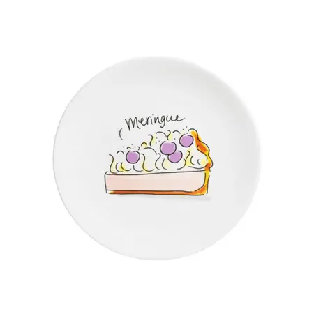 Blond Amsterdam Cake Plate Meringue 18cm - Even Bijkletsen