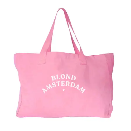 Blond Amsterdam Canvas Shopper XL Even Bijkletsen