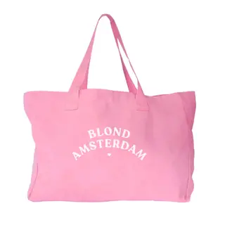 Blond Amsterdam Canvas Shopper XL Even Bijkletsen