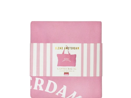 Blond Amsterdam Canvas Shopper XL Even Bijkletsen - afbeelding 3