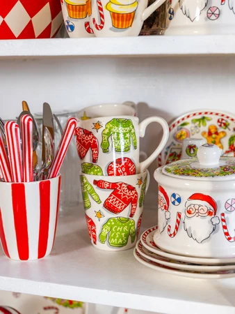 Blond Amsterdam Christmas: Beker 0.35l Holly Jolly Sweater - afbeelding 5