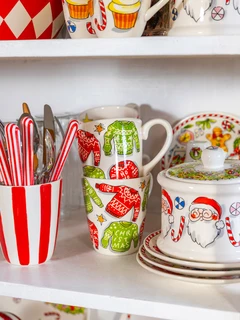 Blond Amsterdam Christmas: Beker 0.35l Holly Jolly Sweater - afbeelding 5