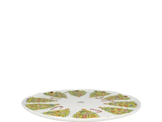 Blond Amsterdam Christmas: Bord Ø31cm Wave Edge Kerstboom - afbeelding 2