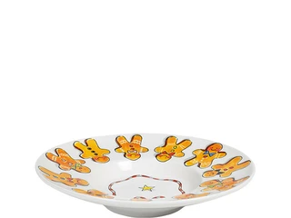 Blond Amsterdam Christmas: Pastabord Ø24cm Gingerbread man - afbeelding 2