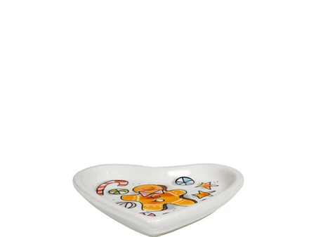 Blond Amsterdam Christmas: Petit Four Hart Gingerbread man - afbeelding 2