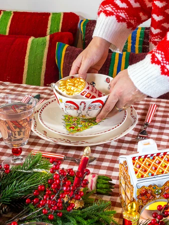 Blond Amsterdam Christmas: Poke Bowl 15cm Santa