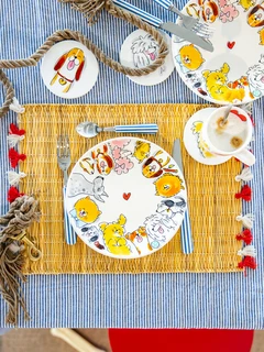 Blond Amsterdam Dier: Bord 22cm Dogs - afbeelding 3