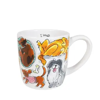 Blond Amsterdam Dier: Cappuccinobeker 0,5L Dog Love