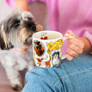 Blond Amsterdam Dier: Cappuccinobeker 0,5L Dog Love - afbeelding 5
