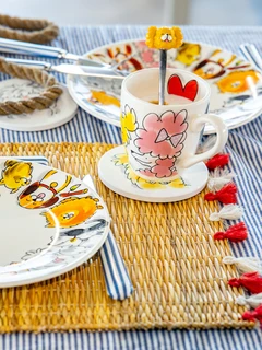 Blond Amsterdam Dier: Theelepel Set Hond (4 stuks) - afbeelding 3