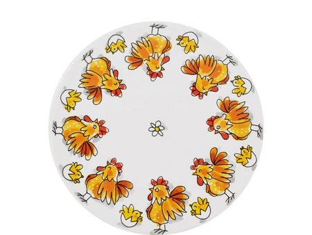 Blond Amsterdam Easter: Bord 22cm Paaskippen - afbeelding 1