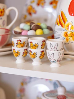 Blond Amsterdam Easter: Eierdop op voet Paaskippen - afbeelding 2