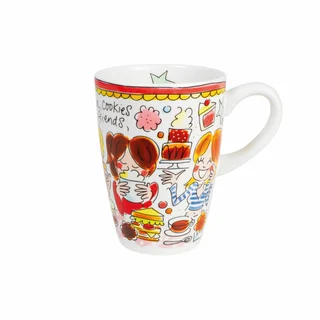 Blond Amsterdam Even Bijkletsen: XL Beker Dark Pink