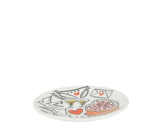 Blond Amsterdam Love: Bordje 12cm Valentijn Bisous - afbeelding 2