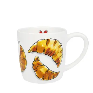 Blond Amsterdam Love: Cappuccinobeker 0,5L Croissants