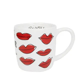 Blond Amsterdam Love: Cappuccinobeker 0,5L Valentijn Kusjes