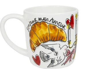 Blond Amsterdam Love: Cappuccinobeker 0,5L Valentijn You're a treasure - afbeelding 3