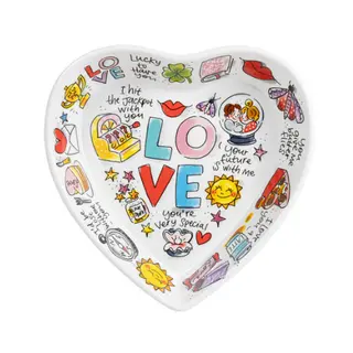 Love: Heart Bowl Big 22 Cm