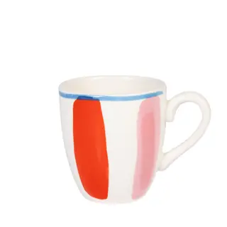 Blond Amsterdam: Minimok 0,2L Everyday Stripes Pink Red