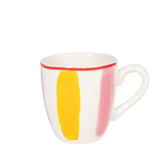 Blond Amsterdam: Minimok 0,2L Everyday Stripes Pink Yellow