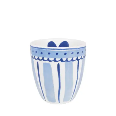 Blond Amsterdam Minimok gestreept zonder oor - Delfts Blond