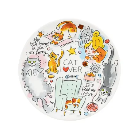Blond Amsterdam Ontbijtbord Ø22cm Cat Lover