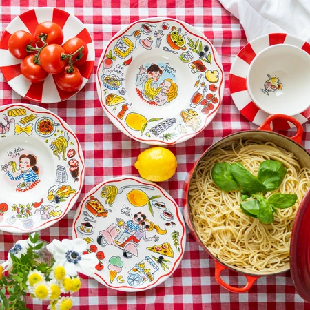 Blond Amsterdam Pasta: Bord 22cm Ciao Bella - afbeelding 4