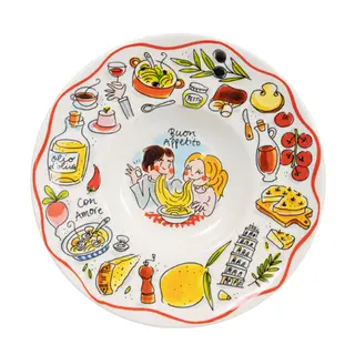 Blond Amsterdam Pasta: Plate 24cm Buon Appetito