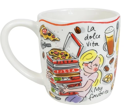 Blond Amsterdam Pasta: Chunky Mug 0,5L Cappuccino - afbeelding 2