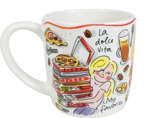 Blond Amsterdam Pasta: Chunky Mug 0,5L Cappuccino - afbeelding 2