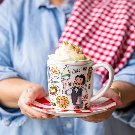 Blond Amsterdam Pasta: Chunky Mug 0,5L Cappuccino - afbeelding 5